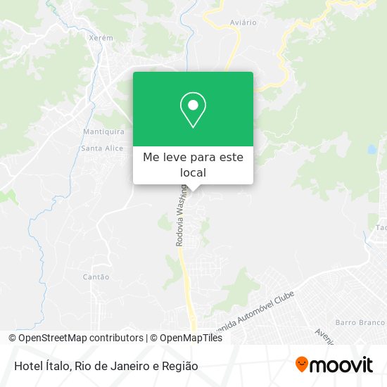 Hotel Ítalo mapa