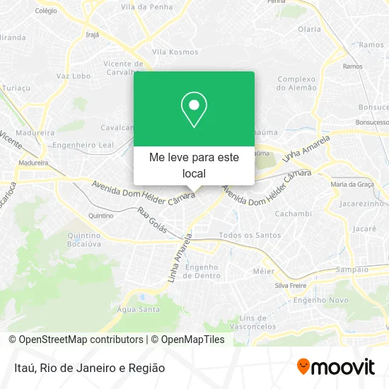 Itaú mapa