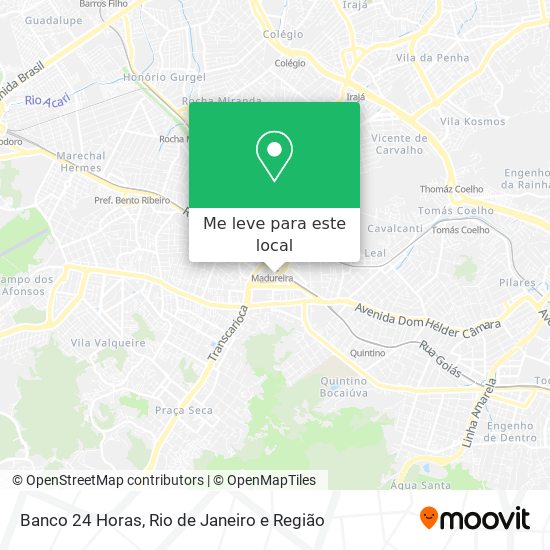 Banco 24 Horas mapa