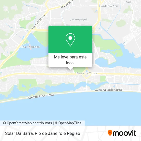 Solar Da Barra mapa