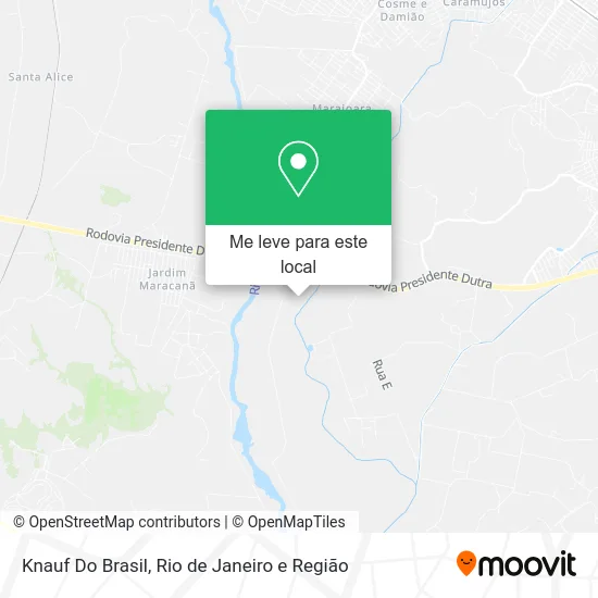 Knauf Do Brasil mapa