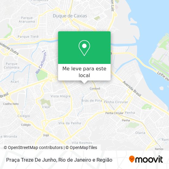 Praça Treze De Junho mapa