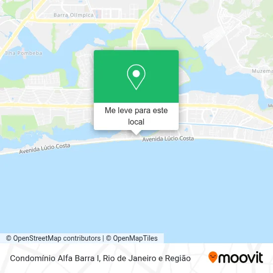 Condomínio Alfa Barra I mapa