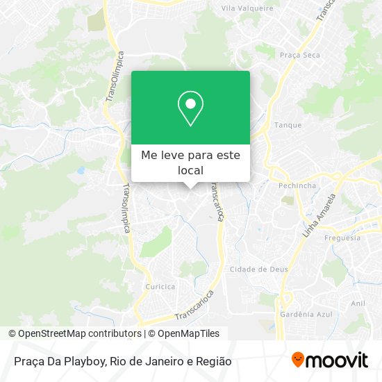 Praça Da Playboy mapa