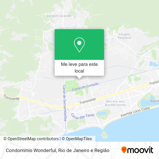 Condomínio Wonderful mapa