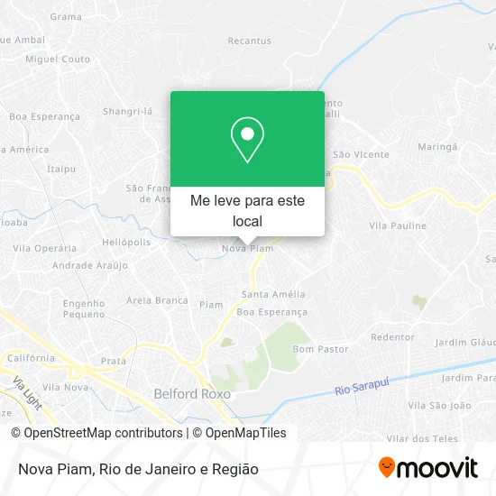 Nova Piam mapa