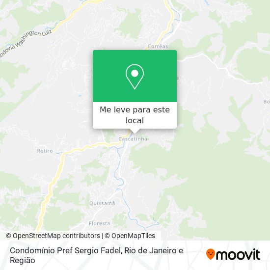 Condomínio Pref Sergio Fadel mapa