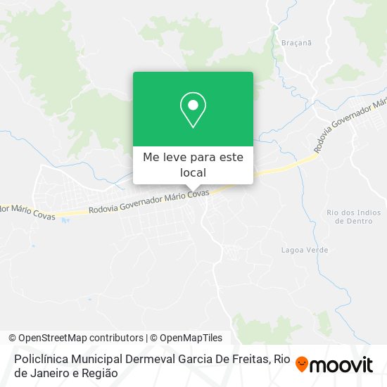 Policlínica Municipal Dermeval Garcia De Freitas mapa