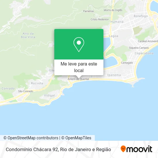 Condomínio Chácara 92 mapa