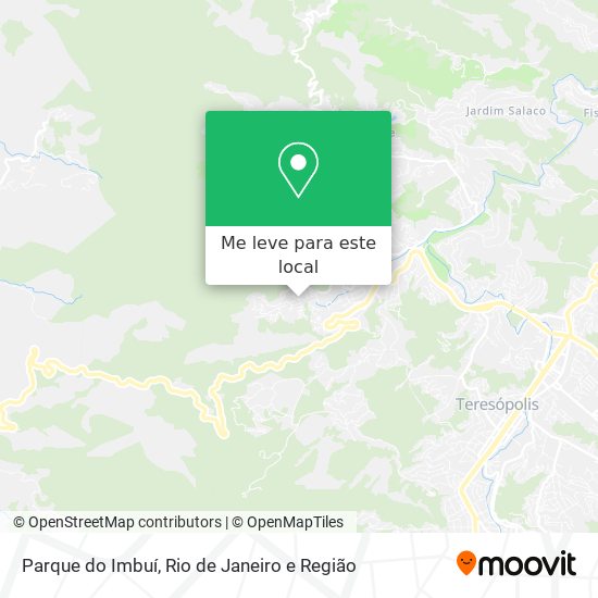 Parque do Imbuí mapa