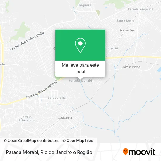 Parada Morabi mapa