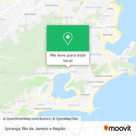 Ipiranga mapa