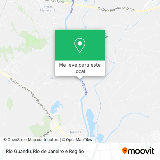 Rio Guandu mapa
