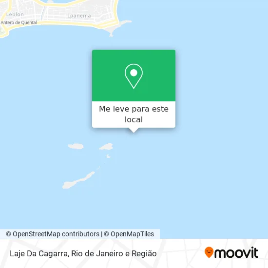 Laje Da Cagarra mapa