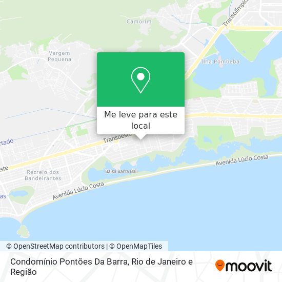 Condomínio Pontões Da Barra mapa