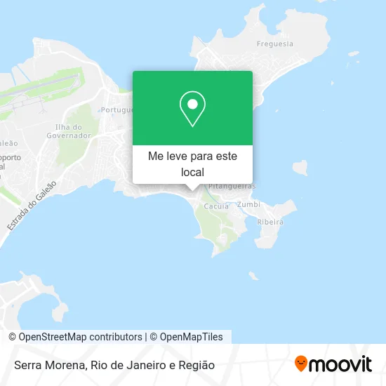 Serra Morena mapa