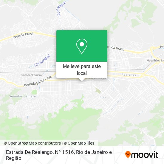 Estrada De Realengo, Nº 1516 mapa
