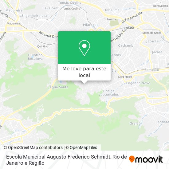 Escola Municipal Augusto Frederico Schmidt mapa