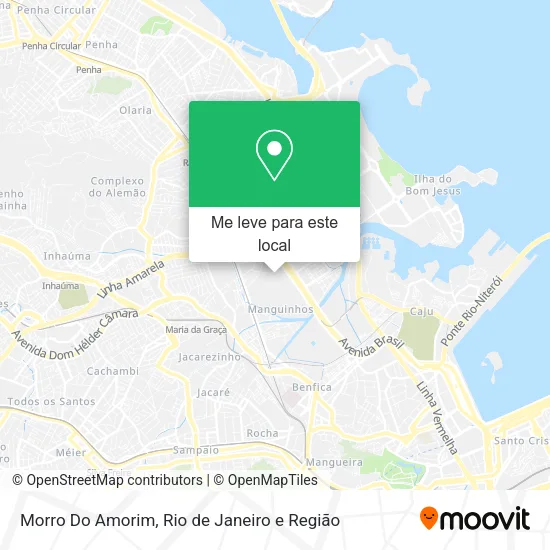 Morro Do Amorim mapa