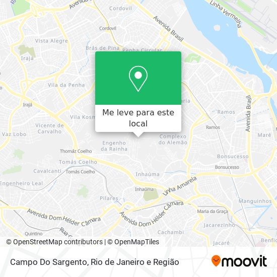 Campo Do Sargento mapa