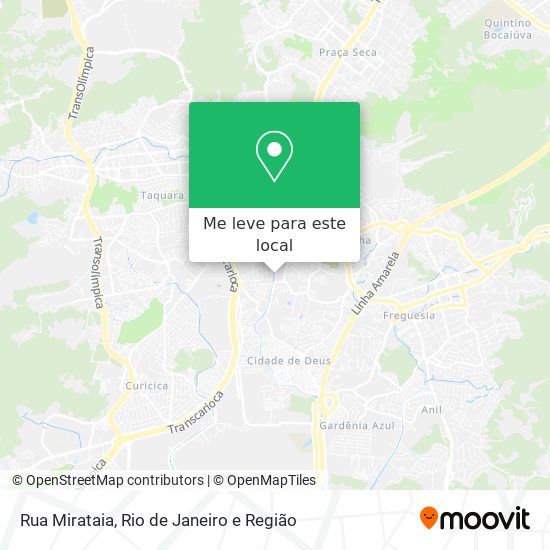 Rua Mirataia mapa