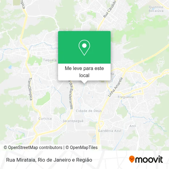 Rua Mirataia mapa
