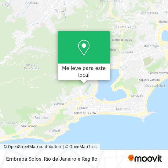 Embrapa Solos mapa