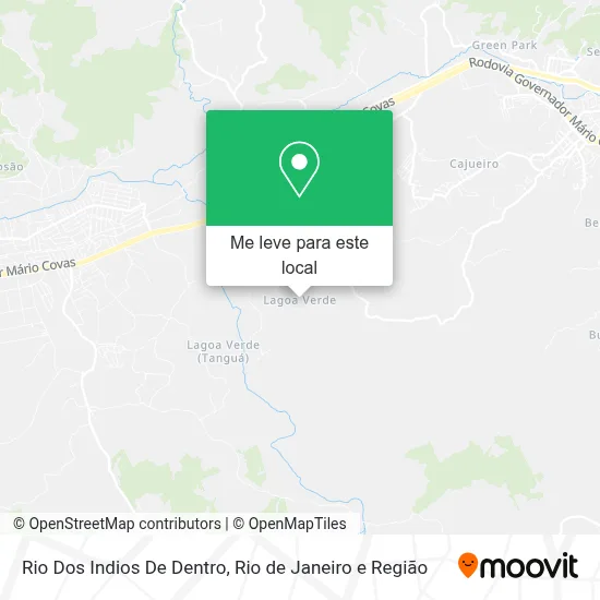 Rio Dos Indios De Dentro mapa