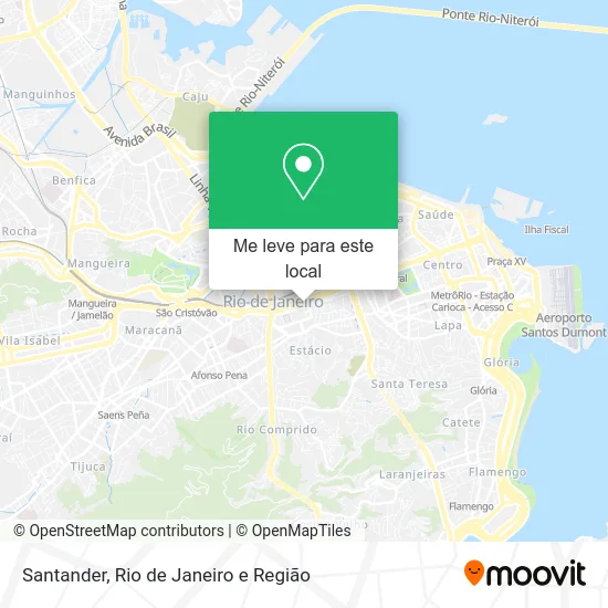 Santander mapa