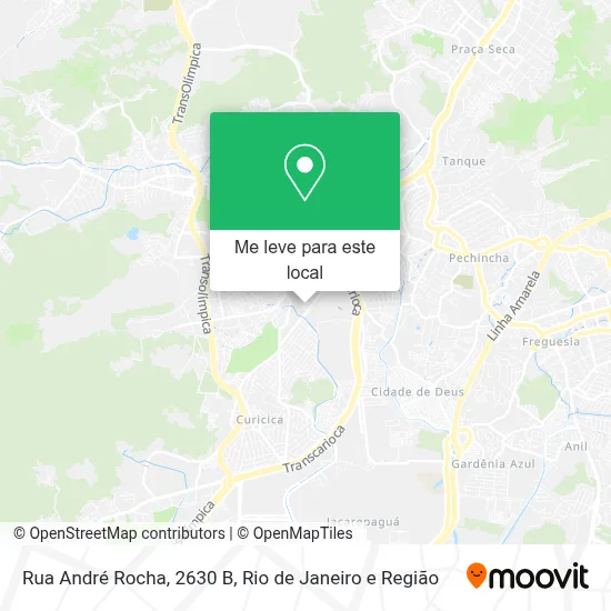 Rua André Rocha, 2630 B mapa