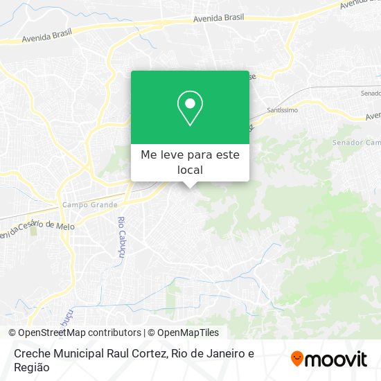 Creche Municipal Raul Cortez mapa