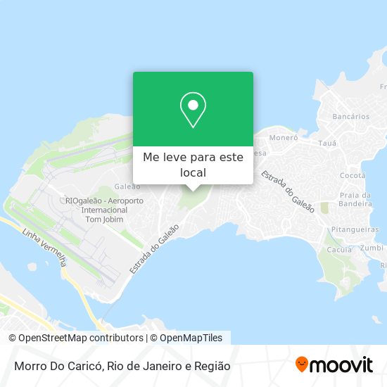 Morro Do Caricó mapa
