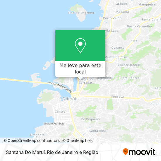 Santana Do Maruí mapa