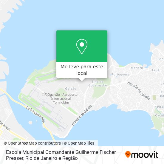 Escola Municipal Comandante Guilherme Fischer Presser mapa