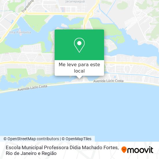 Escola Municipal Professora Didia Machado Fortes mapa