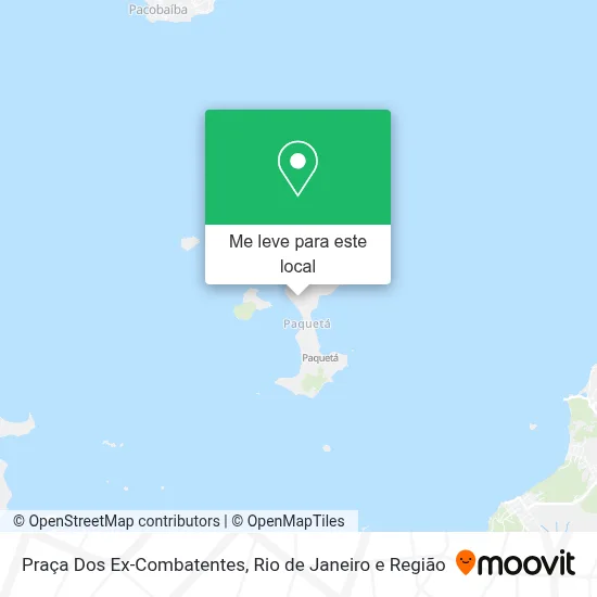 Praça Dos Ex-Combatentes mapa