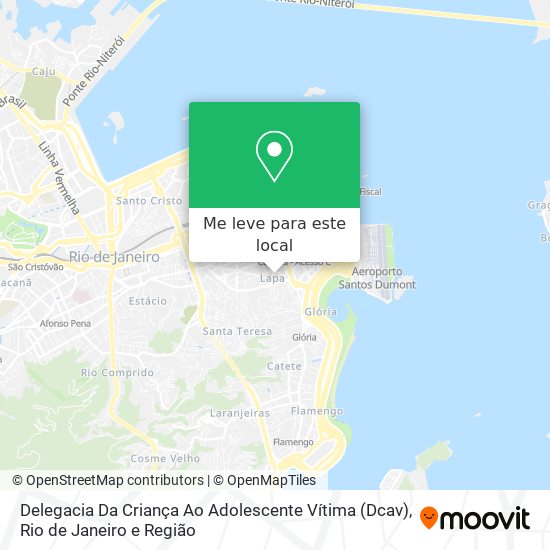 Delegacia Da Criança Ao Adolescente Vítima (Dcav) mapa