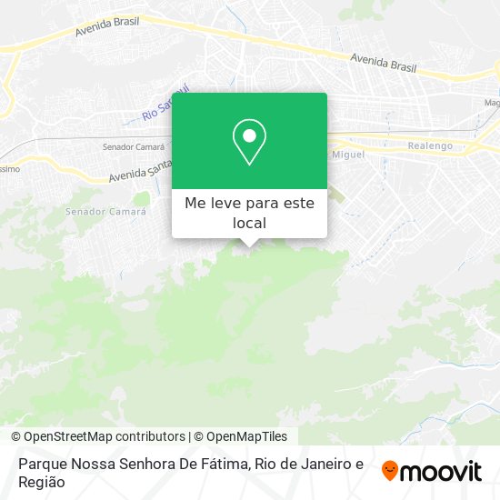 Parque Nossa Senhora De Fátima mapa