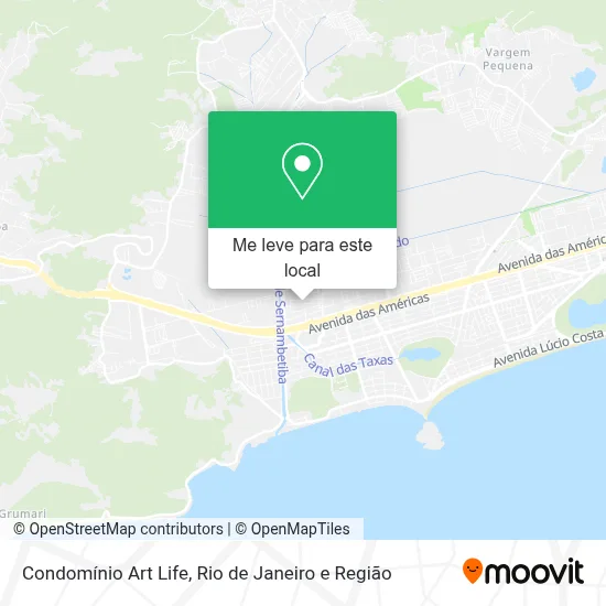 Condomínio Art Life mapa