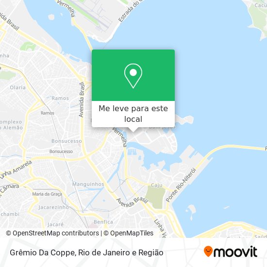 Grêmio Da Coppe mapa