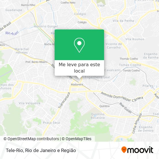 Tele-Rio mapa