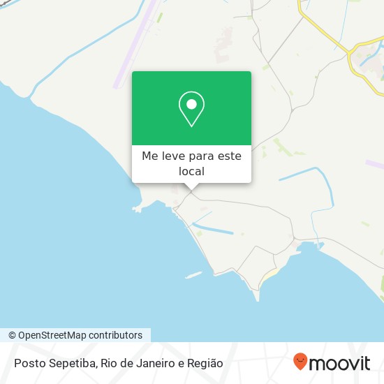 Posto Sepetiba mapa