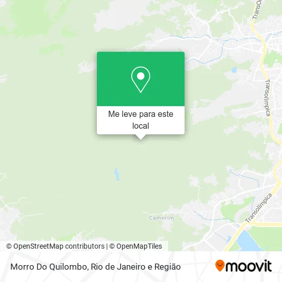 Morro Do Quilombo mapa