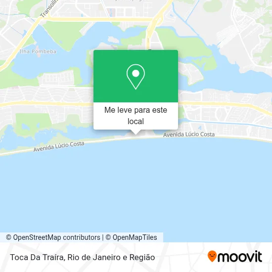 Toca Da Traíra mapa