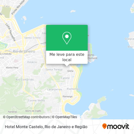 Hotel Monte Castelo mapa