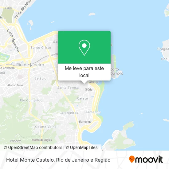 Hotel Monte Castelo mapa