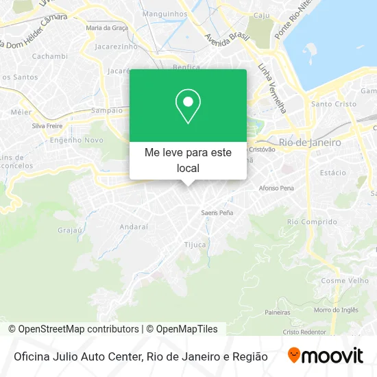 Oficina Julio Auto Center mapa