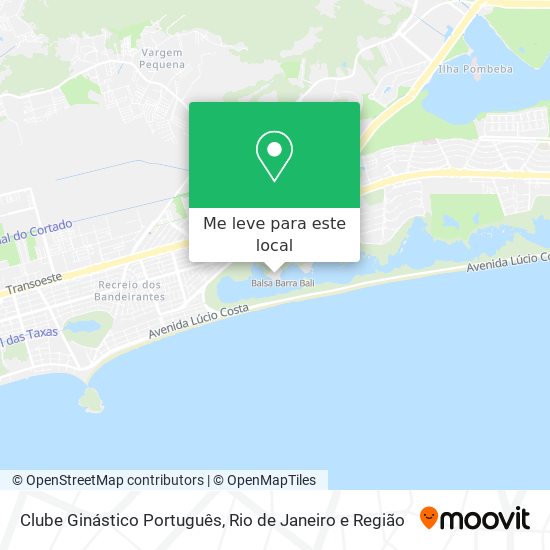 Clube Ginástico Português mapa