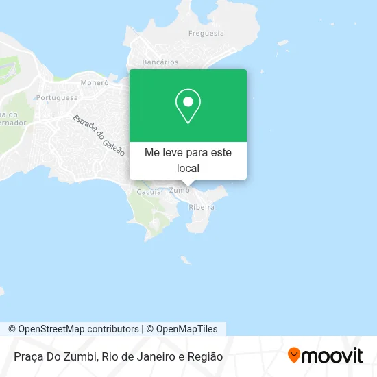 Praça Do Zumbi mapa