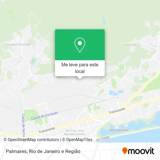 Palmares mapa